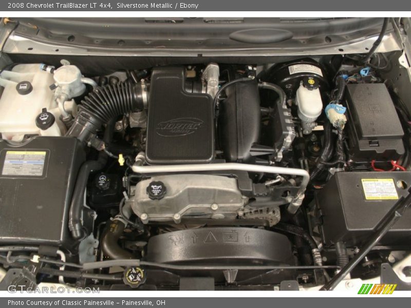 Silverstone Metallic / Ebony 2008 Chevrolet TrailBlazer LT 4x4