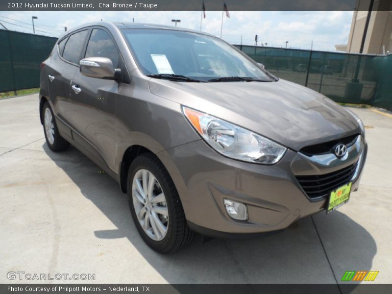 Chai Bronze / Taupe 2012 Hyundai Tucson Limited