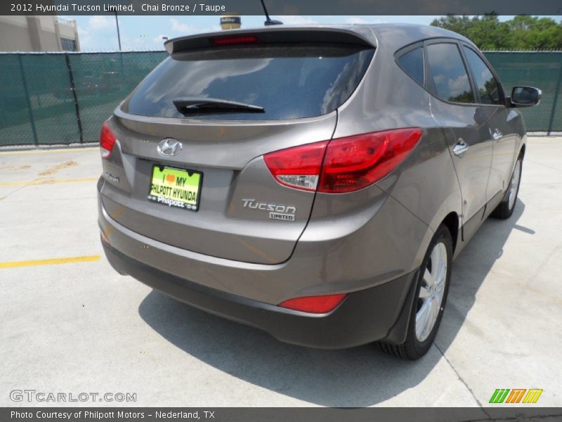 Chai Bronze / Taupe 2012 Hyundai Tucson Limited