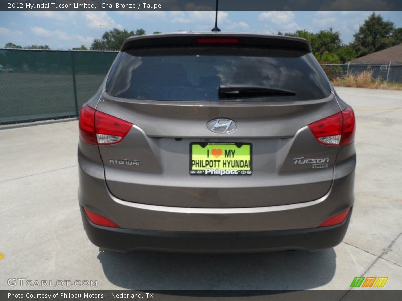 Chai Bronze / Taupe 2012 Hyundai Tucson Limited