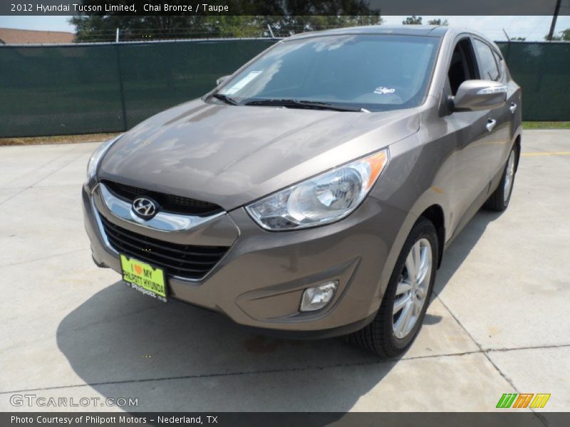 Chai Bronze / Taupe 2012 Hyundai Tucson Limited