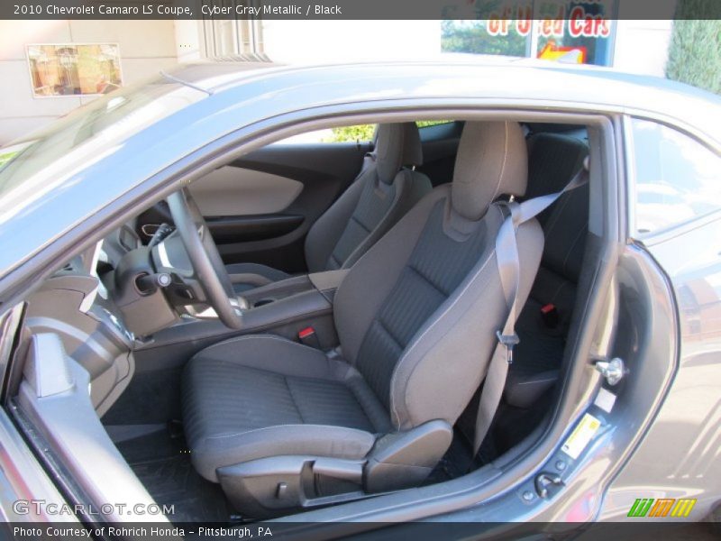 Cyber Gray Metallic / Black 2010 Chevrolet Camaro LS Coupe
