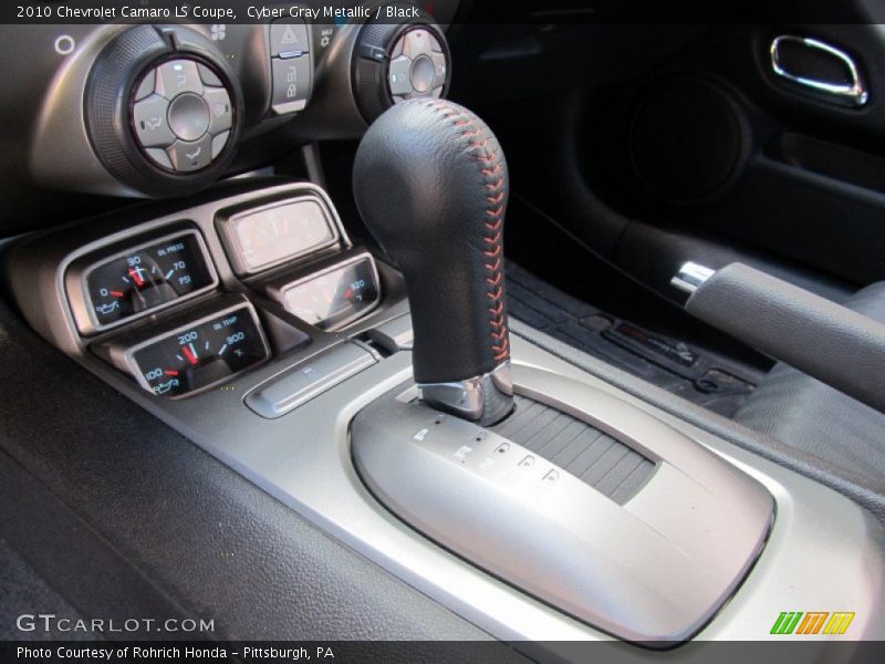 Cyber Gray Metallic / Black 2010 Chevrolet Camaro LS Coupe