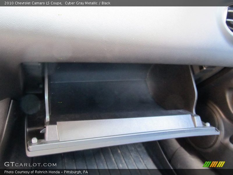 Cyber Gray Metallic / Black 2010 Chevrolet Camaro LS Coupe