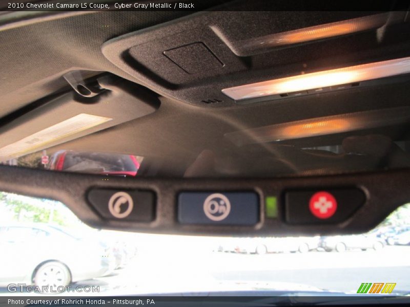 Cyber Gray Metallic / Black 2010 Chevrolet Camaro LS Coupe