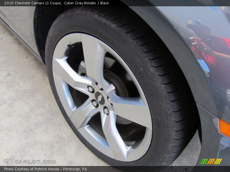 Cyber Gray Metallic / Black 2010 Chevrolet Camaro LS Coupe