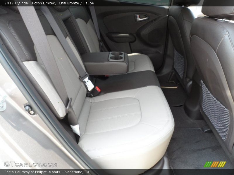  2012 Tucson Limited Taupe Interior