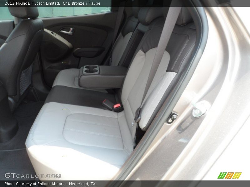  2012 Tucson Limited Taupe Interior