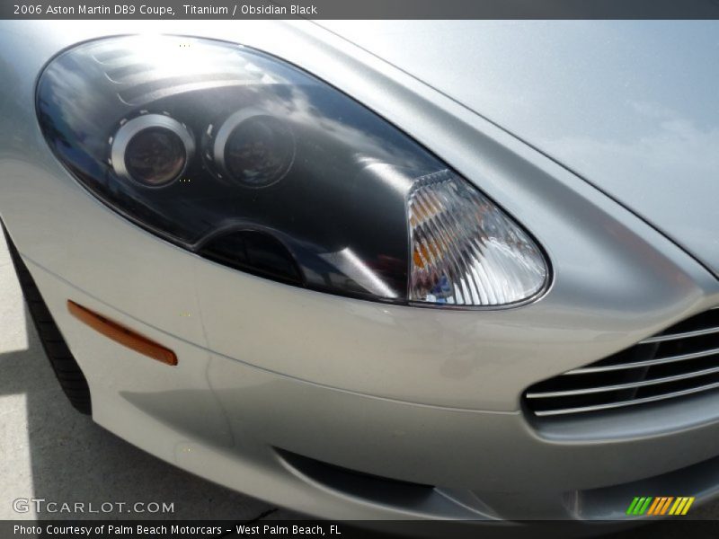 Titanium / Obsidian Black 2006 Aston Martin DB9 Coupe