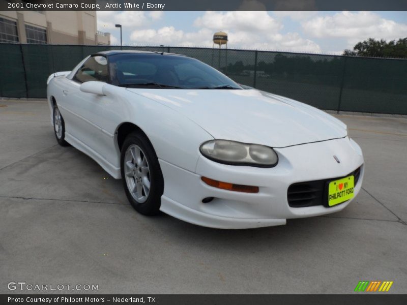 Arctic White / Ebony 2001 Chevrolet Camaro Coupe