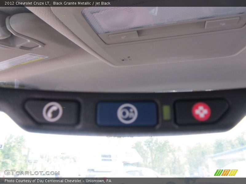 Black Granite Metallic / Jet Black 2012 Chevrolet Cruze LT