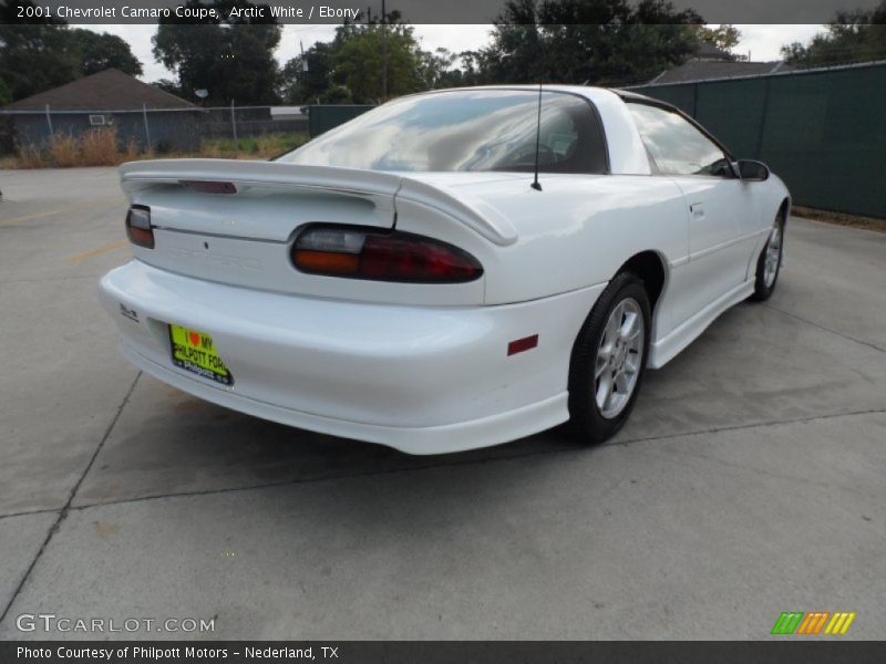 Arctic White / Ebony 2001 Chevrolet Camaro Coupe
