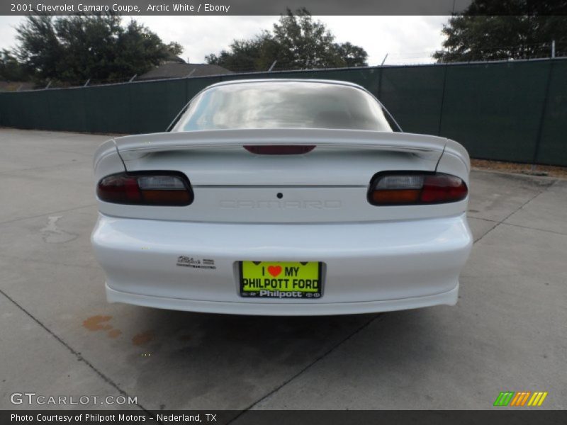 Arctic White / Ebony 2001 Chevrolet Camaro Coupe