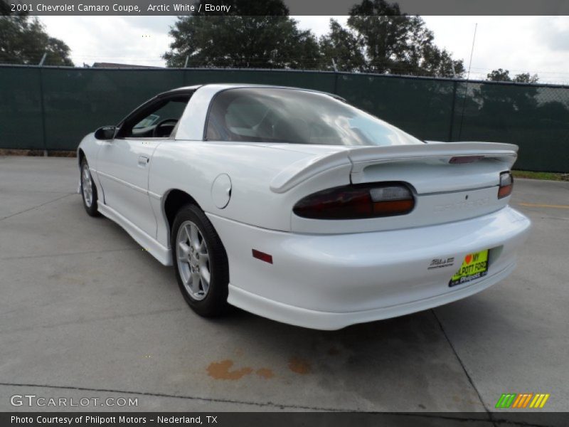 Arctic White / Ebony 2001 Chevrolet Camaro Coupe