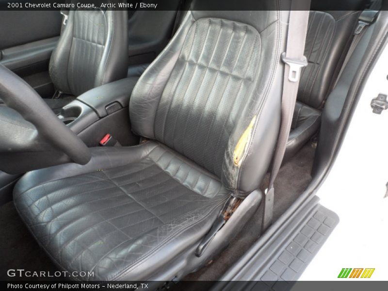 Arctic White / Ebony 2001 Chevrolet Camaro Coupe