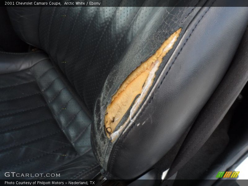 Arctic White / Ebony 2001 Chevrolet Camaro Coupe