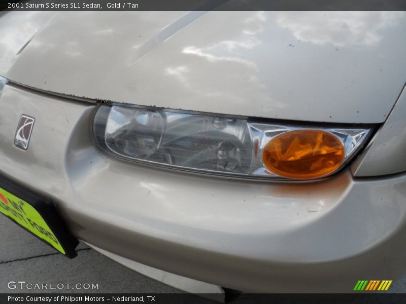 Gold / Tan 2001 Saturn S Series SL1 Sedan