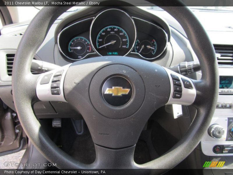Mocha Steel Metallic / Ebony 2011 Chevrolet Malibu LT