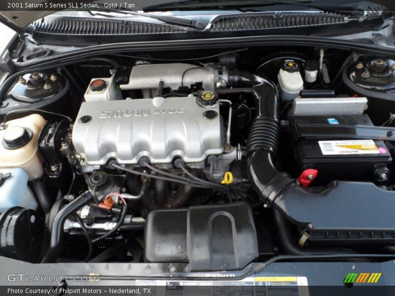  2001 S Series SL1 Sedan Engine - 1.9 Liter SOHC 8-Valve 4 Cylinder