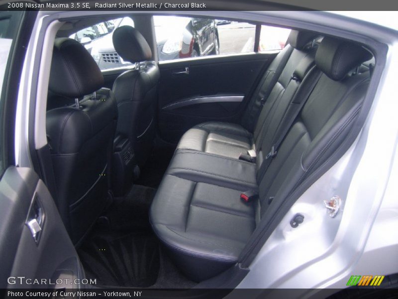 Radiant Silver Metallic / Charcoal Black 2008 Nissan Maxima 3.5 SE