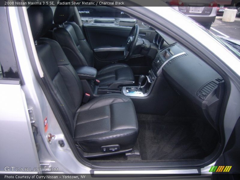 Radiant Silver Metallic / Charcoal Black 2008 Nissan Maxima 3.5 SE