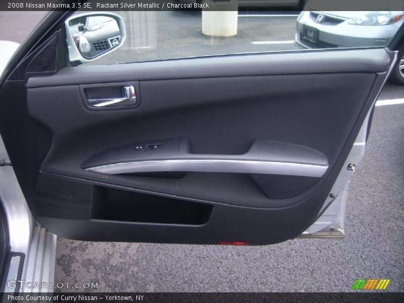 Radiant Silver Metallic / Charcoal Black 2008 Nissan Maxima 3.5 SE