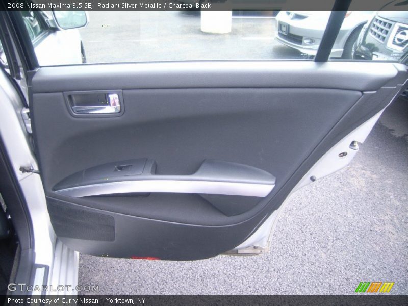 Radiant Silver Metallic / Charcoal Black 2008 Nissan Maxima 3.5 SE