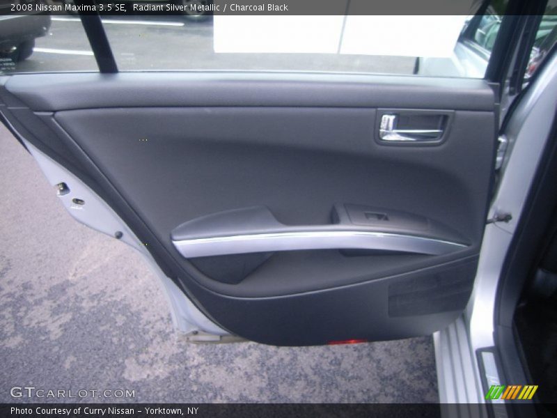 Radiant Silver Metallic / Charcoal Black 2008 Nissan Maxima 3.5 SE