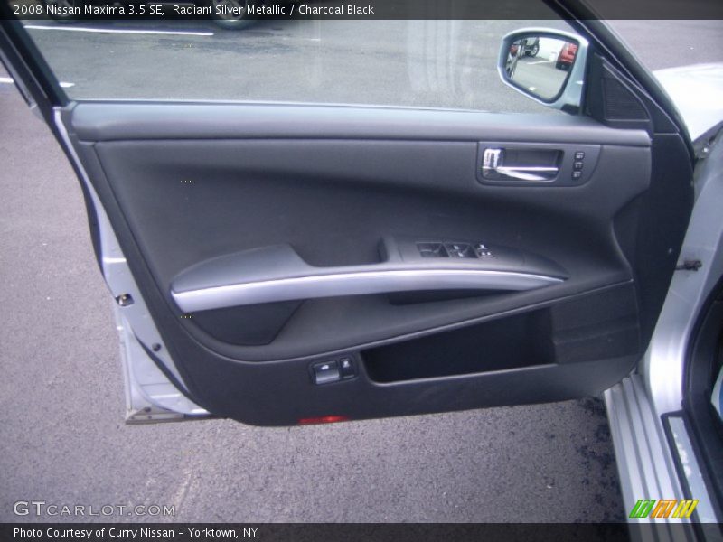 Radiant Silver Metallic / Charcoal Black 2008 Nissan Maxima 3.5 SE