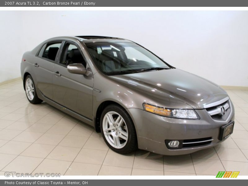 Carbon Bronze Pearl / Ebony 2007 Acura TL 3.2