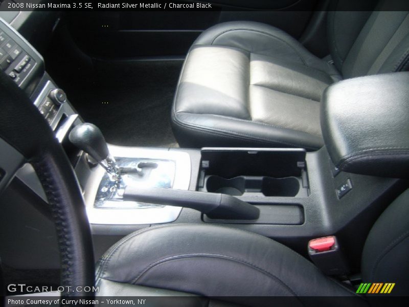 Radiant Silver Metallic / Charcoal Black 2008 Nissan Maxima 3.5 SE