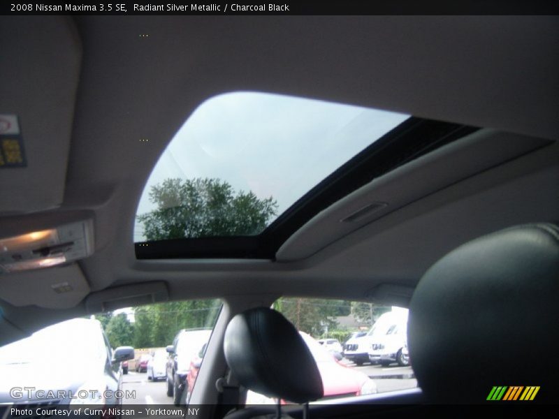 Radiant Silver Metallic / Charcoal Black 2008 Nissan Maxima 3.5 SE