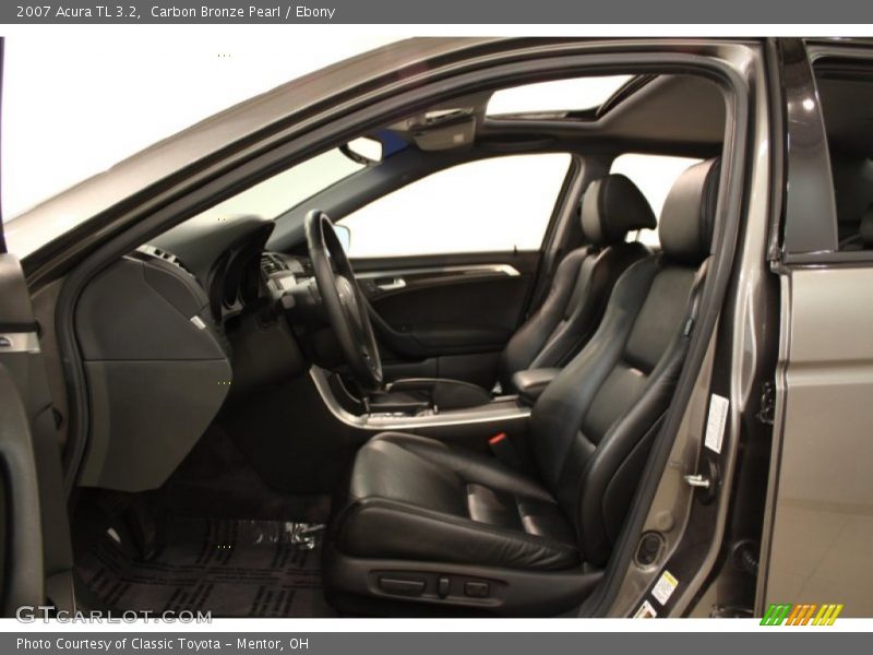 Carbon Bronze Pearl / Ebony 2007 Acura TL 3.2