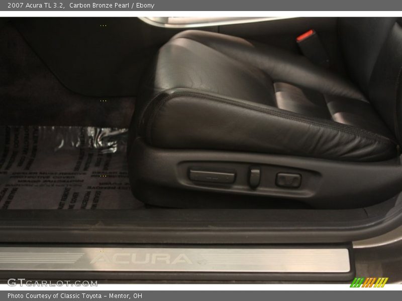 Carbon Bronze Pearl / Ebony 2007 Acura TL 3.2