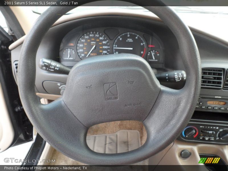 Gold / Tan 2001 Saturn S Series SL1 Sedan