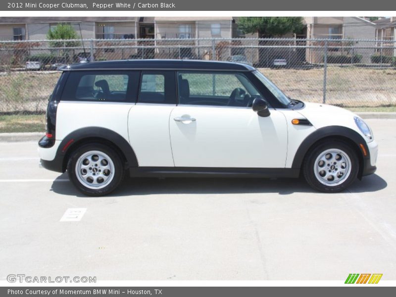 Pepper White / Carbon Black 2012 Mini Cooper Clubman