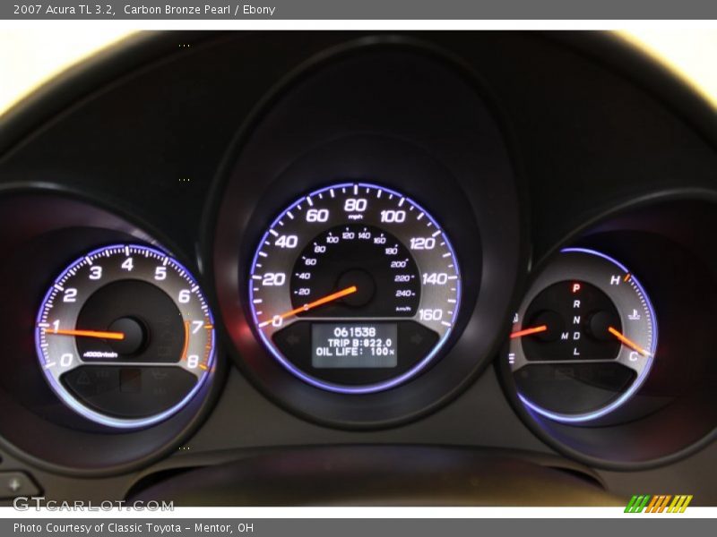 Carbon Bronze Pearl / Ebony 2007 Acura TL 3.2