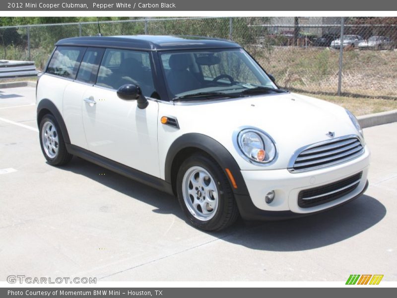 Pepper White / Carbon Black 2012 Mini Cooper Clubman