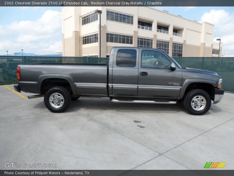  2002 Silverado 2500 LS Extended Cab Medium Charcoal Gray Metallic