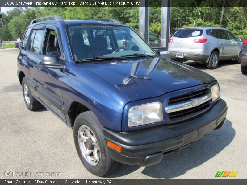 Front 3/4 View of 2000 Tracker 4WD Hard Top