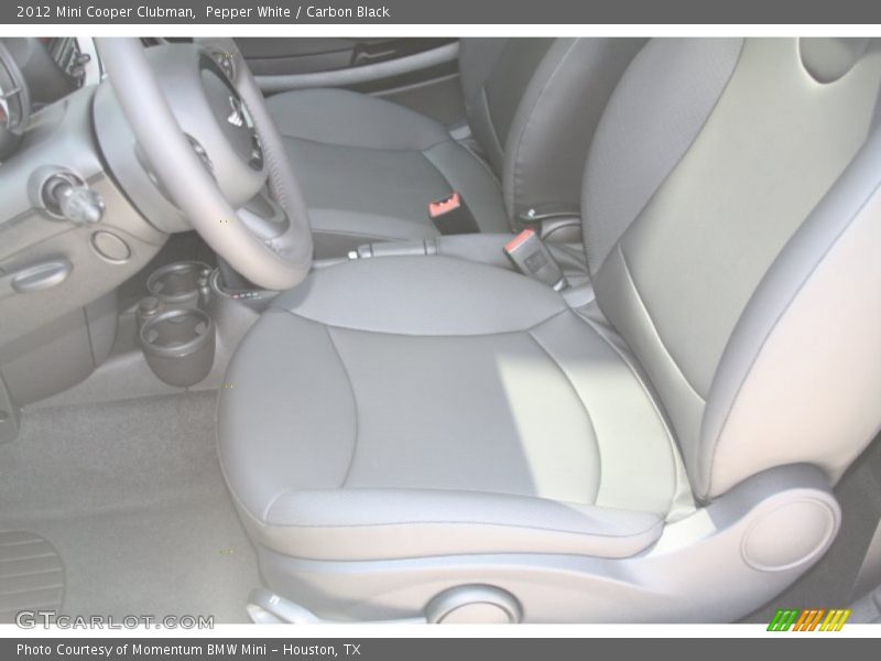 Pepper White / Carbon Black 2012 Mini Cooper Clubman