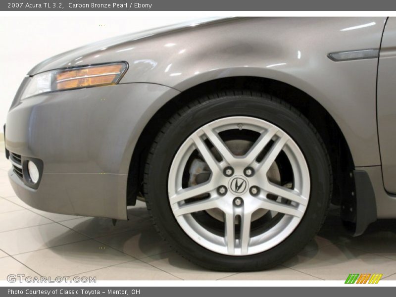 Carbon Bronze Pearl / Ebony 2007 Acura TL 3.2
