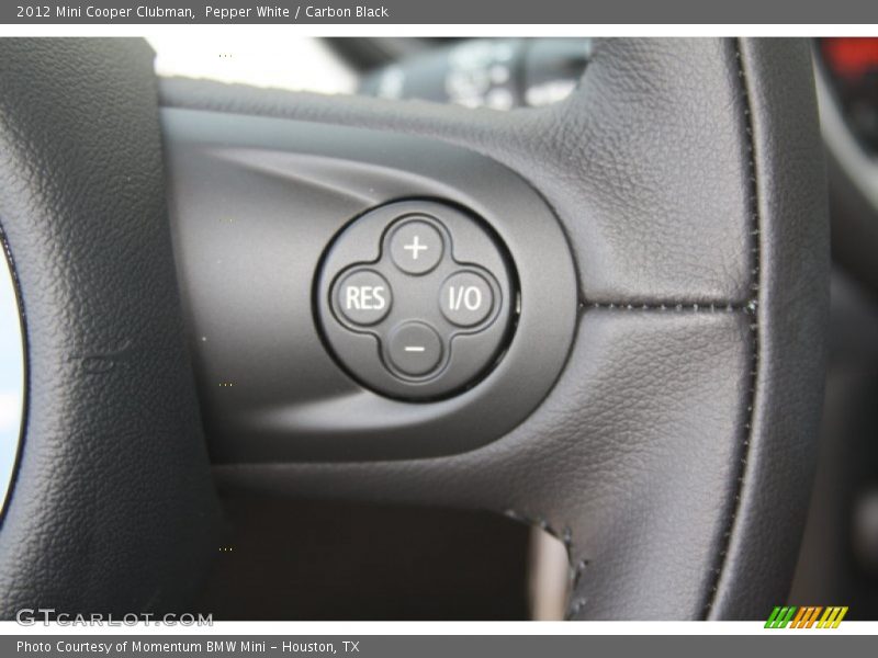 Pepper White / Carbon Black 2012 Mini Cooper Clubman