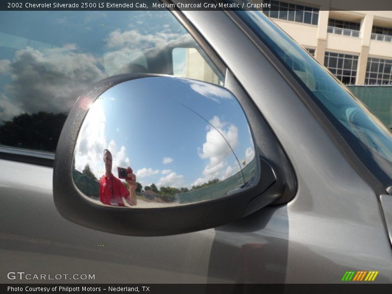 Medium Charcoal Gray Metallic / Graphite 2002 Chevrolet Silverado 2500 LS Extended Cab