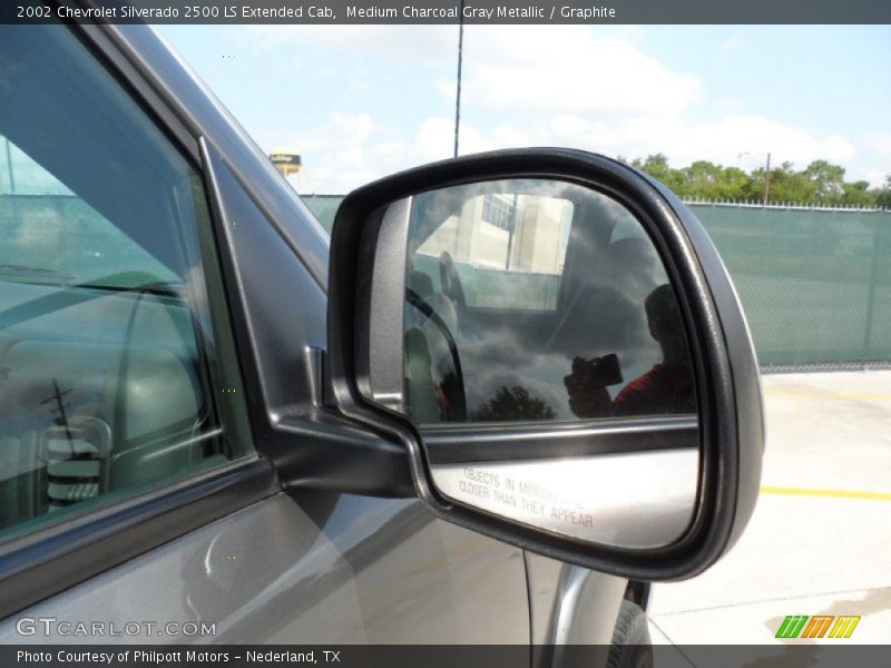 Medium Charcoal Gray Metallic / Graphite 2002 Chevrolet Silverado 2500 LS Extended Cab