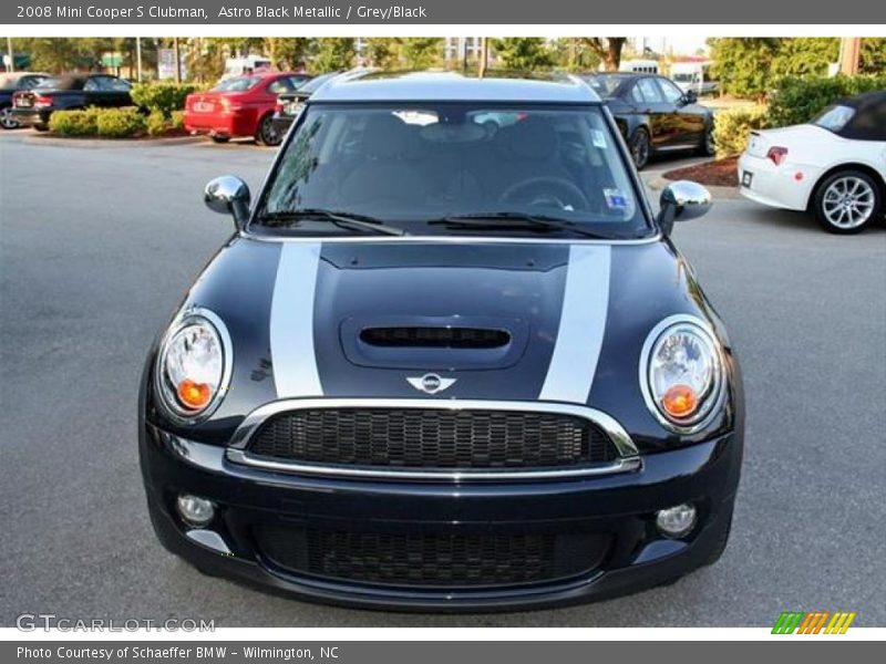 Astro Black Metallic / Grey/Black 2008 Mini Cooper S Clubman