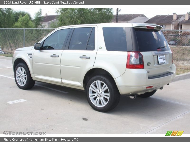 Nazca Sand Metallic / Almond 2009 Land Rover LR2 HSE