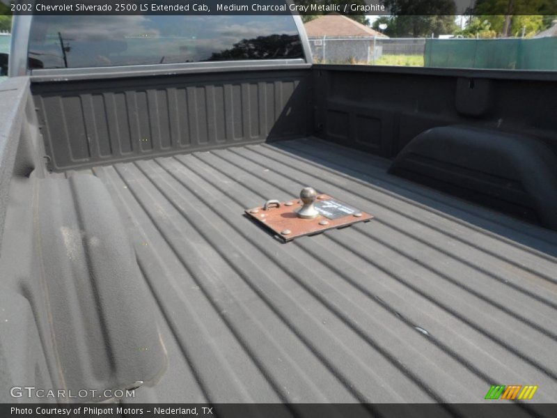 Medium Charcoal Gray Metallic / Graphite 2002 Chevrolet Silverado 2500 LS Extended Cab