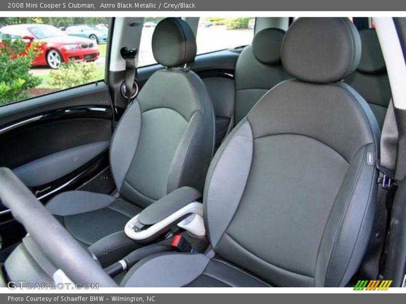 Astro Black Metallic / Grey/Black 2008 Mini Cooper S Clubman