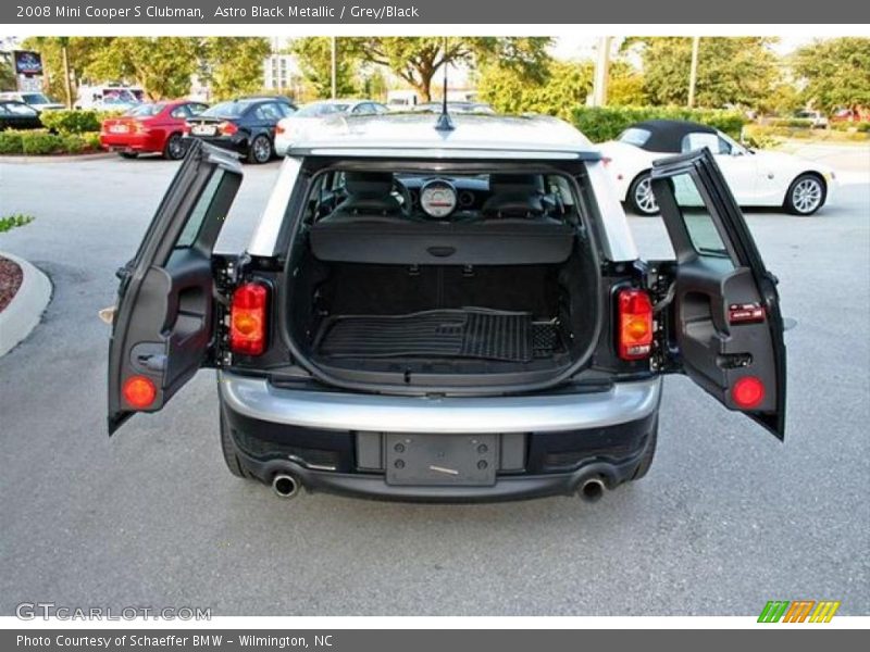 Astro Black Metallic / Grey/Black 2008 Mini Cooper S Clubman